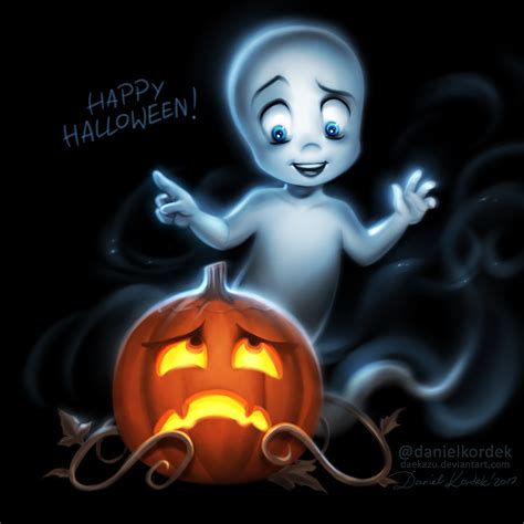 Download Pumpkin Halloween Ghost Casper Mcfadden Movie Casper PFP by ...