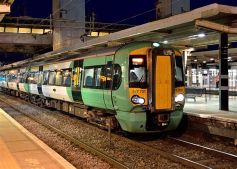 'Along These Tracks' Train Photos Site : Night Photo Class 377701 ...