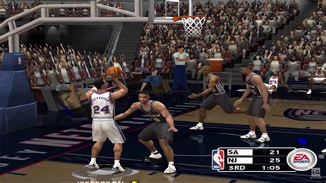 NBA Live 2003 PS2 Gameplay HD - YouTube