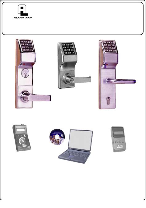 Alarm Lock Trilogy DL3200 Security System Programming instructions manual PDF View/Download