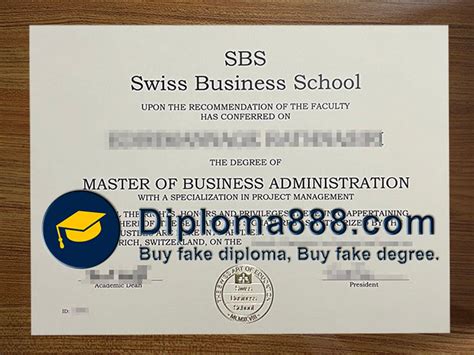 Where can I get a fake SBS Swiss Business School degree?