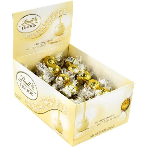 Lindor White Chocolate Truffles, 25.4 oz - Walmart.com - Walmart.com