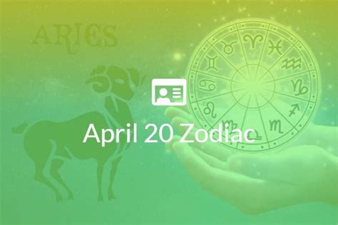 April 20 Zodiac Sign Full Horoscope And Personality