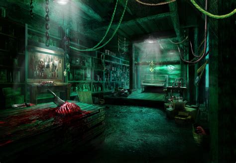 Horror basement by DanielClasquin on DeviantArt