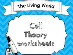 Cell Theory worksheets | Teaching Resources