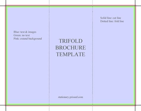 brochure templates free | ... Brochure Template (flyer, handout, 3 fold ...