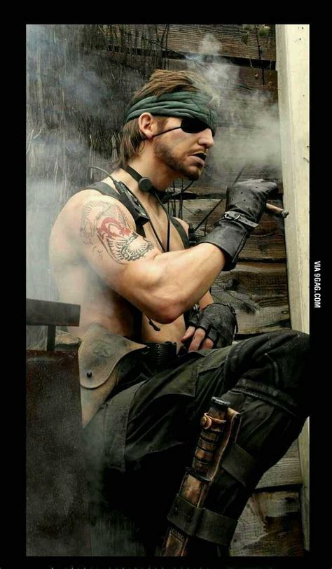 Amazing Big Boss cosplay from Metal Gear Solid - 9GAG