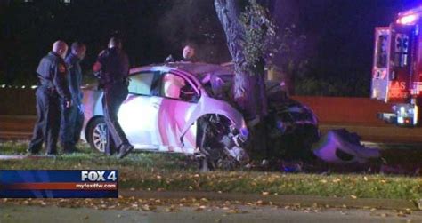 1 Killed in Dallas TX Car-vs-Tree Accident on I-35E | DFW Crash News