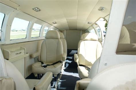 A photo of Cessna 402 Interior | Cessna, Aircraft, Interior