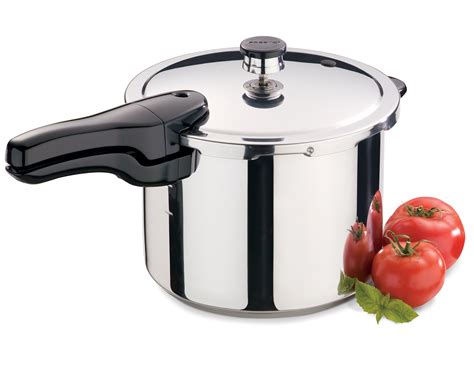 6-Quart Stainless Steel Pressure Cooker - Pressure Cookers - Presto®