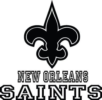 Inspiration 35 of New Orleans Saints Clipart Black And White | milkanddiapers