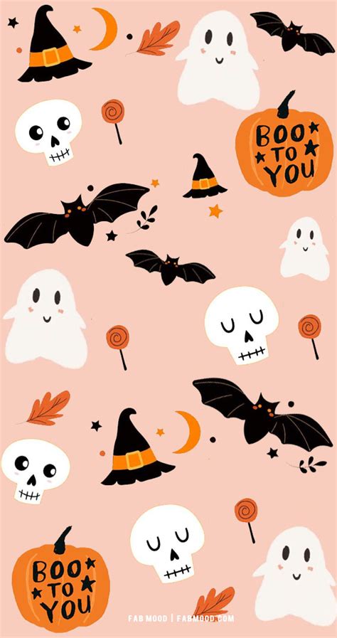 12 Cute Halloween Wallpaper Ideas : Boo To You 1 - Fab Mood | Wedding Color, Haircuts ...