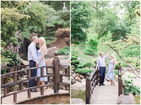 A Dubuque Arboretum Summer Engagement Shoot