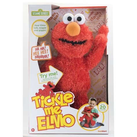 Sesame Street Tickliest Tickle Me Elmo Laughing, Talking, 14-Inch Plush Toy For Toddlers, Kids ...