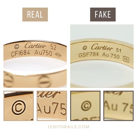 How To Spot Fake Vs Real Cartier Love Ring [2023 Update] – LegitGrails