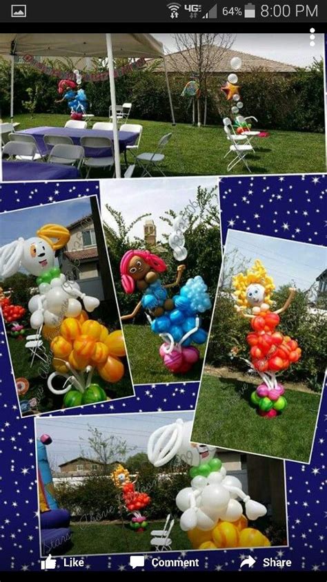 Bubble guppies Balloon Art, Balloons, Bubble Guppies, Guppy, Bubbles, Sea, Table Decorations ...