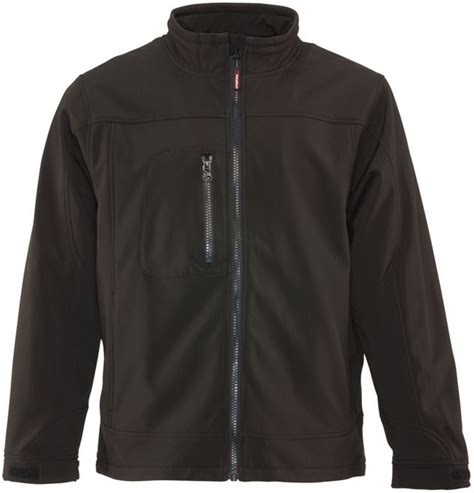 RefrigiWear 0490 Softshell Insulated Work Jacket — Coat Size: S, Garment Primary Color: Black ...