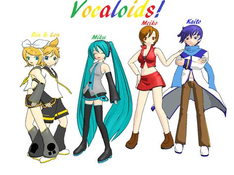 MMD Vocaloids by AnimeLuvr15 on DeviantArt