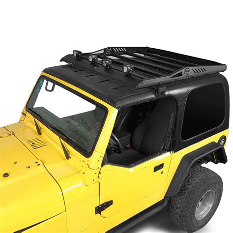 Roof Rack Luggage Carrier Rack Backbone System for 1997-2006 Jeep Wrangler TJ - u-Box Offroad