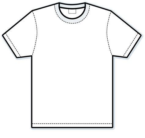 White T-shirt Drawing - ClipArt Best