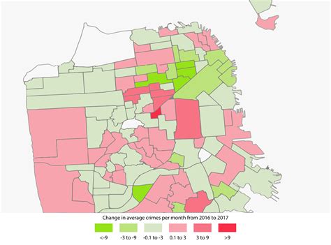 Dangerous Areas In San Francisco Map - United States Map