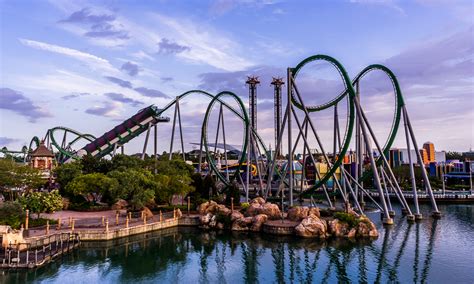 The Incredible Hulk Coaster at Universal's Islands of Adventure