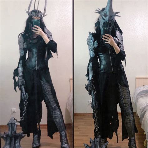 FEMALE Witch King's of Angmar Cosplay | Etsy