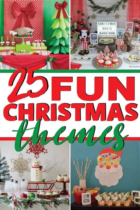 25 Fun and Festive Christmas Party Themes - Play Party Plan