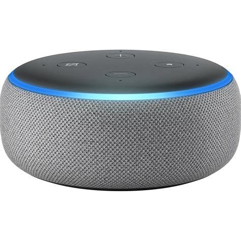 Amazon Echo Dot (3rd Generation, Heather Gray) B0792K2BK6 B&H