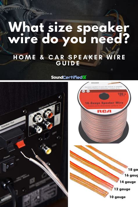 Auto Speaker Wire Gauge Guide