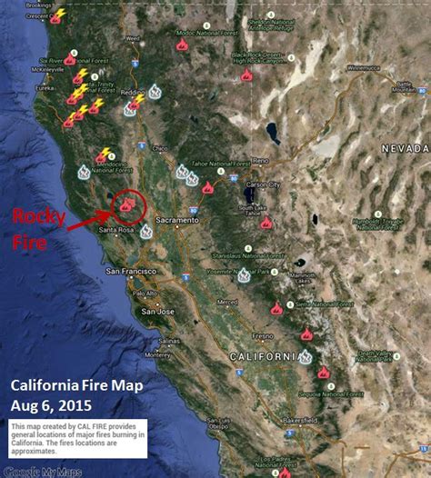 Wildfires Burning in Califormia | WxIntegrations
