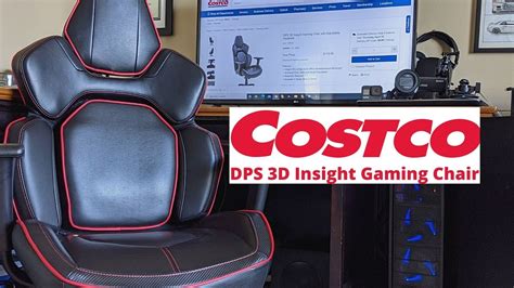 DPS 3D Insight Gaming Chair from Costco unboxing, build and review - NewbieTo Gaming