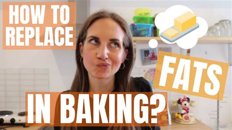 How to replace fats in baking | Cake Chemistry - YouTube