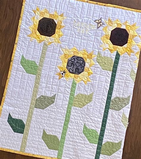 Sunflower Quilt - Etsy