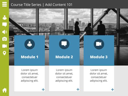 Here's a Free E-Learning Template to Get the New Year Started | Learning template, Elearning ...