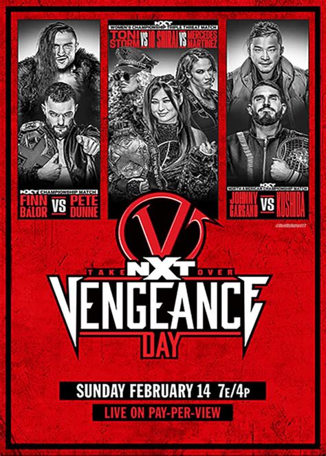 NXT TakeOver: Vengeance Day (Especial de TV 2021) - IMDb