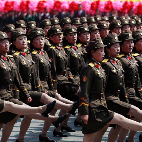 Sexy North Korean Military Women