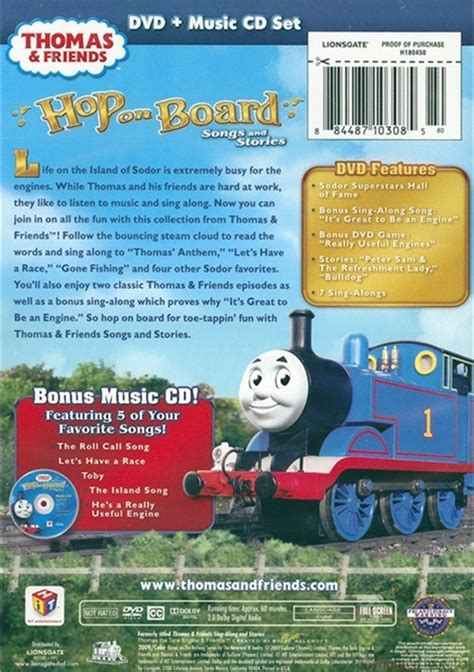 Thomas & Friends: Hop On Board - Songs And Stories (DVD) | DVD Empire