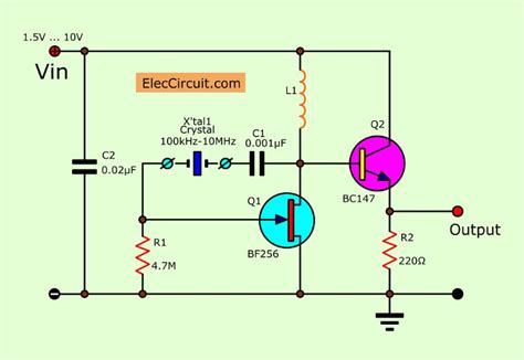 Low voltage crystal oscillator Circuit using FET