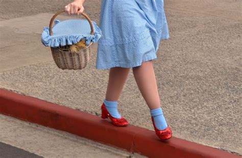 Dorothy’s red shoes are not in Kansas anymore