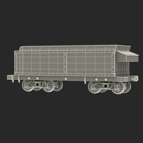 old coal car 3d model