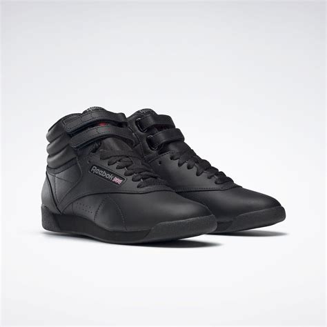 Freestyle Hi in INTENSE BLACK | Reebok Official UK