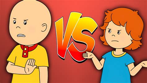 Caillou y Rosie se pelean | Caillou en Español Castellano - YouTube