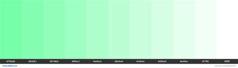 Light Bluish Green colors palette - ColorsWall