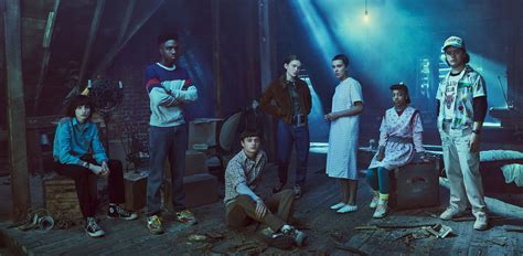 Stranger Things 4 Portrait - Mike, Lucas, Will, Max, Eleven, Erica and ...