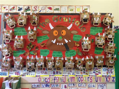 Gruffalo activities, The gruffalo, Gruffalo's child