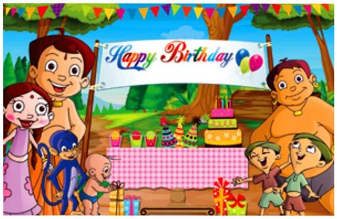 Chhota Bheem Theme - 1 Star | Kids birthday themes, Birthday party planner, Adult birthday party ...