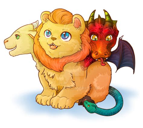 Baby Chimera by Fufunha on DeviantArt