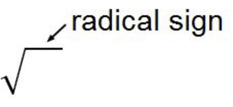 radical symbol non examples - brainly.com