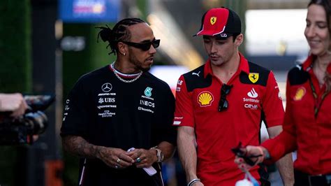 'If I Say Yes...': Lewis Hamilton to Ferrari Rumors Intensify After Charles Leclerc Teases F1 ...